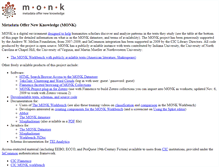Tablet Screenshot of monkproject.org